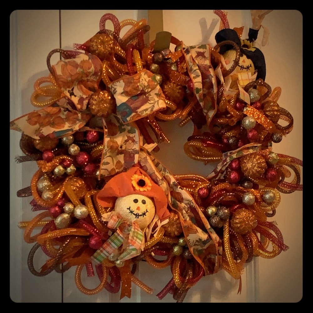 Fall boutique wreath
